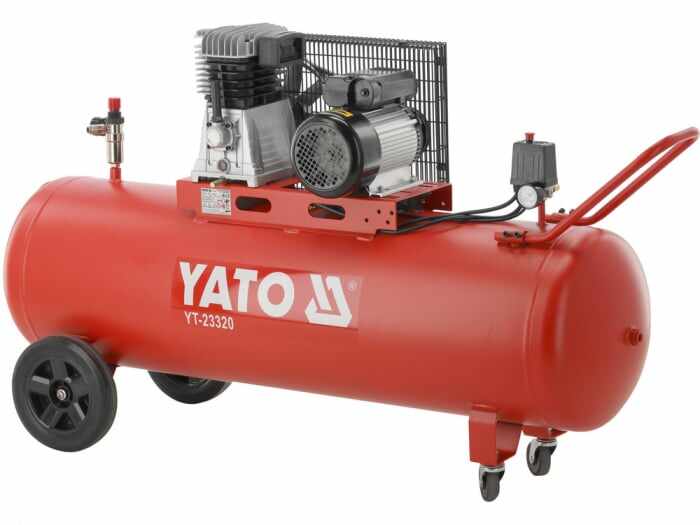 Compresor de aer YATO 200L 10bar 2200W 3CP 360 l min